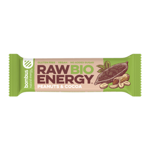 Bombus Raw ENERGY Arašídy a kakao BIO 50 g