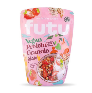 Futu Proteinová granola s jahodami vegan 350 g
