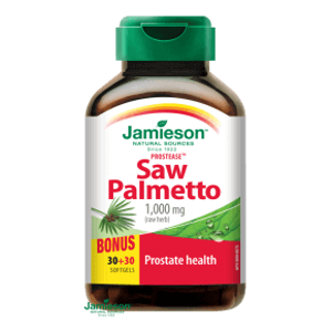 Jamieson Prostease™ Saw Palmetto 125 mg na prostatu 60 tablet
