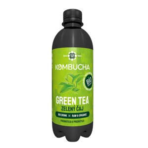 Long life biotea Kombucha zelený čaj 500 ml